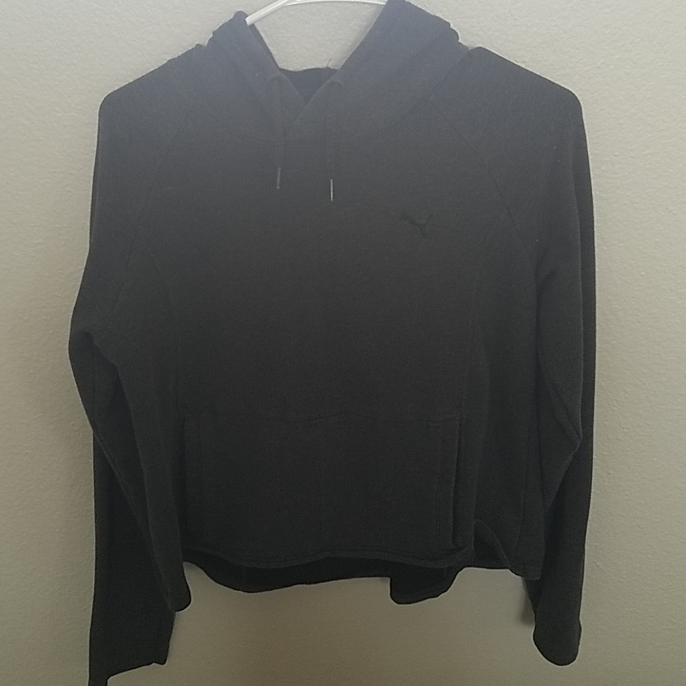A puma grey hoodie